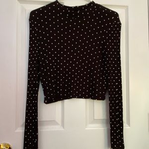 H&M Black Long Sleeve Tee